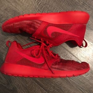 RARE Nike Limited Red Roshe Shoes NWOT